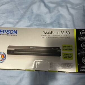 Epson WorkForce ES-50 Portable Scanner - Black